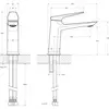 Cezares LINER-LS-01-W0 Смеситель для раковины, цвет: хром