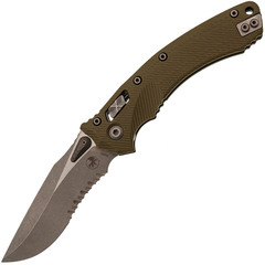 Фото Складной нож Microtech Amphibian 137RL-11APFLGTOD, сталь M390MK, рукоять G10