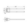 GROHE Selection 41063000 Полотенцедержатель
