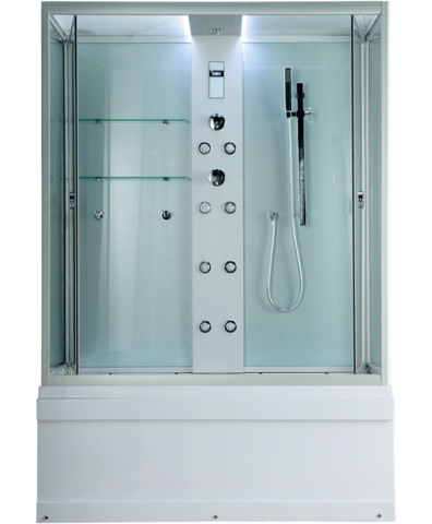 Timo Lux TL-1505 Душевая кабина 148x82, цвет: хром
