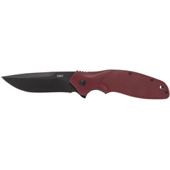 Фото Нож CRKT Shenanigan Maroon, сталь 1.4116, рукоять нейлон