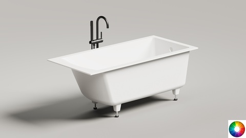 Salini Cascata 105012MF Ванна встраиваемая 150х70