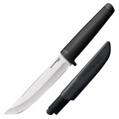 Фото Нож с фиксированным клинком Cold Steel Outdoorsman Lite, сталь 4034SS, рукоять кратон, черный
