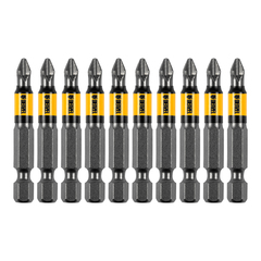 Бита PH2х50, сталь S2, цилиндр., 10 шт. Е 6,3 Denzel