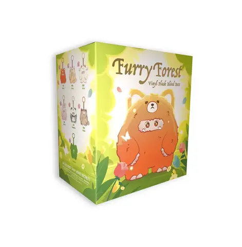Случайный плюшевый брелок Giggle Monster: Furry Forest