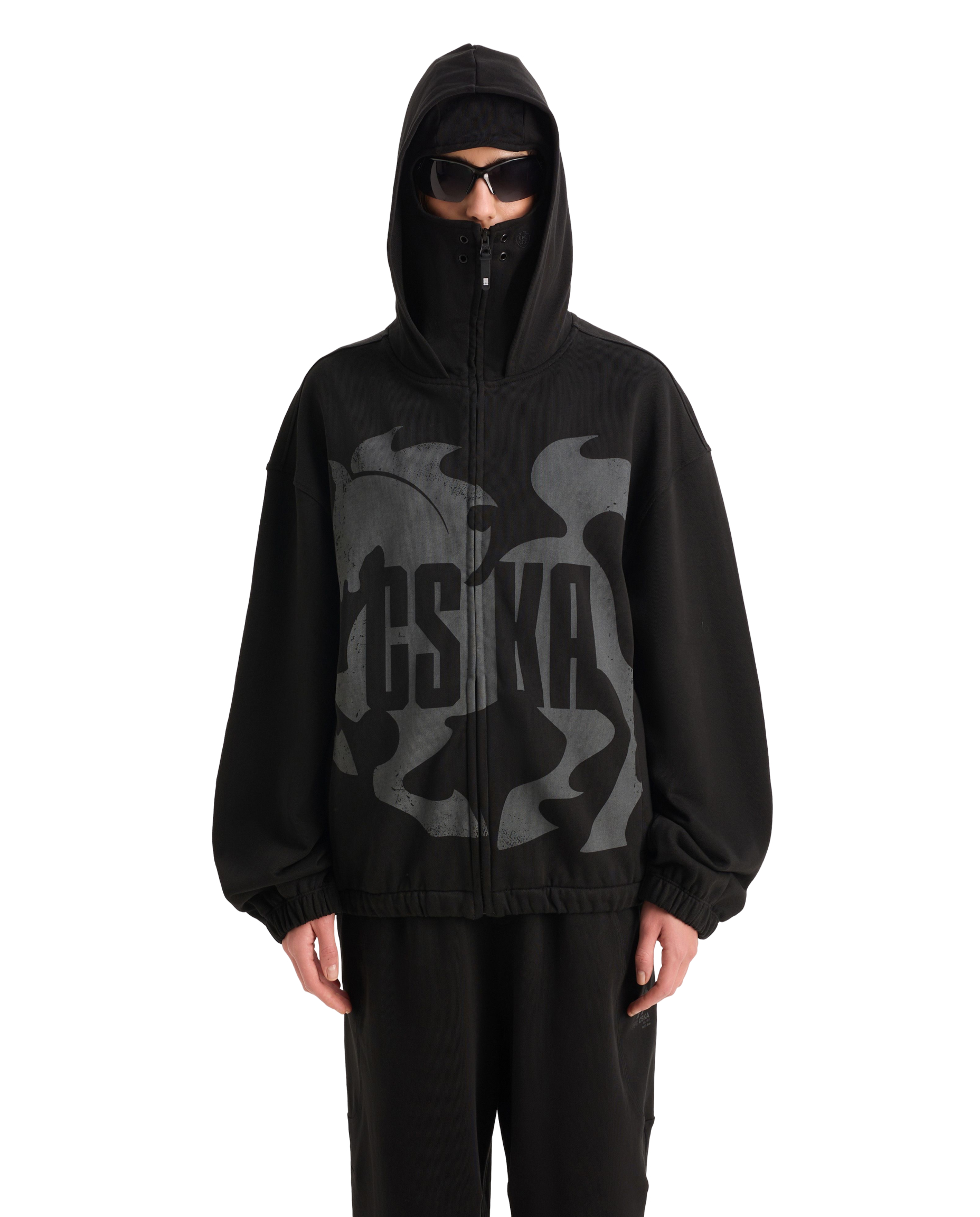 Толстовка на молнии с капюшоном CSKAxUrban Tiger