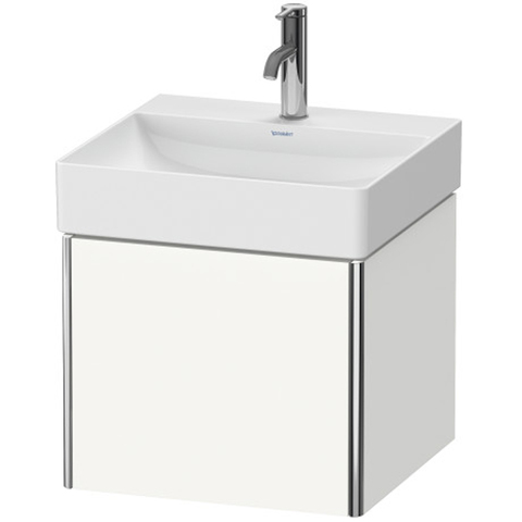 Duravit XSquare XS405902222 Тумба подвесная под раковину # 235350, 1 выдвижное отделение, 397x484x460мм, цвет white highgl
