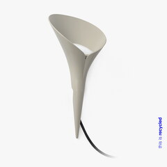 Ландшафтный светильник LEAF серый