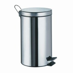 WasserKRAFT K-635 Урна 5 л, цвет: хром фото