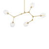 Люстра Branching Bubbles золото 5