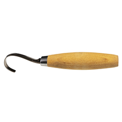 Нож Morakniv Hook Knife 163 Double Edge ложкорез, нержавеющая сталь, рукоять из березы, 13445