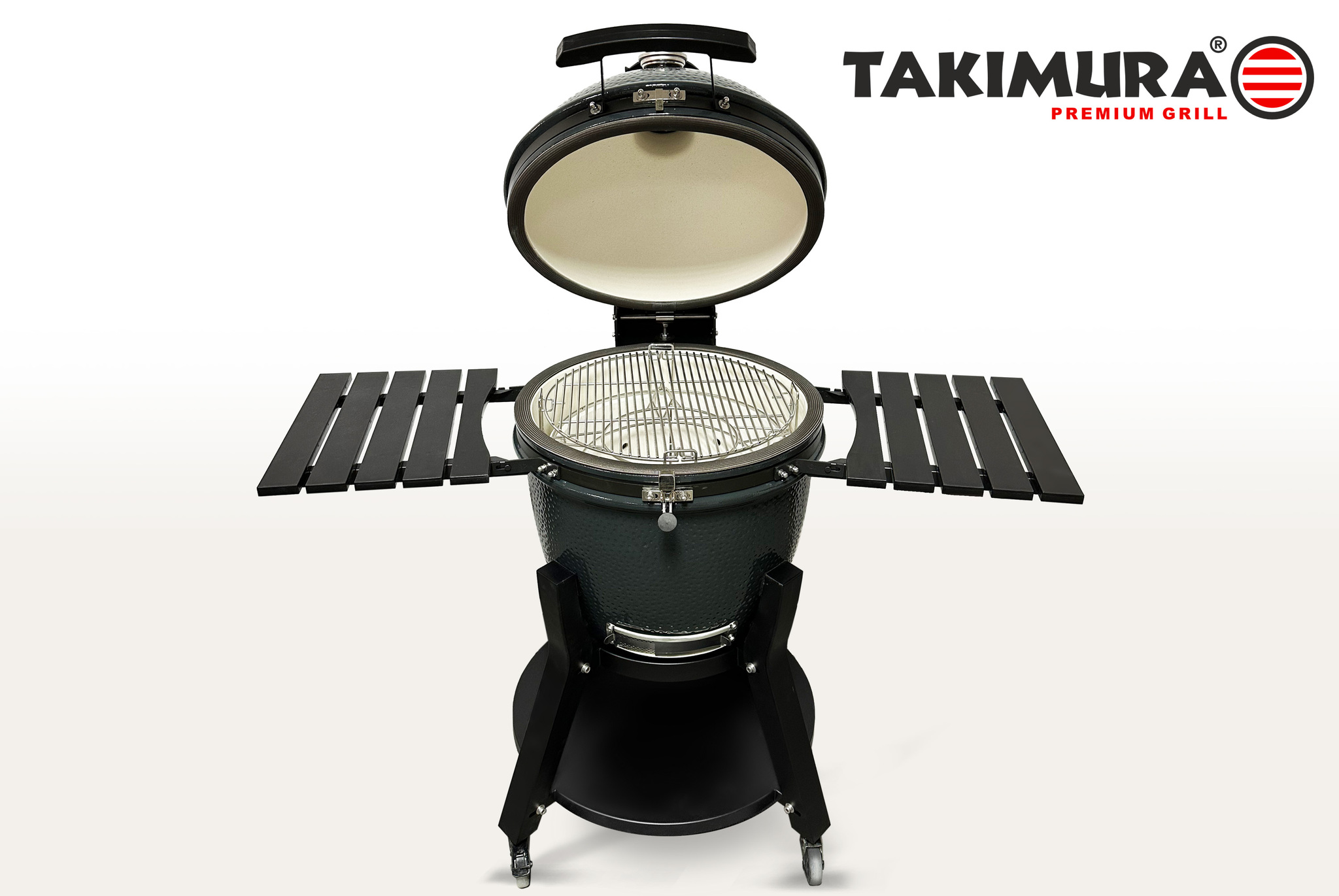 Керамический гриль Takimura 18 дюйма (графит) Артикул: TM18GR Фото №9