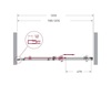 BelBagno Marino MARINO-BF-1-120-C-CR Душевая дверь, цвет: хром