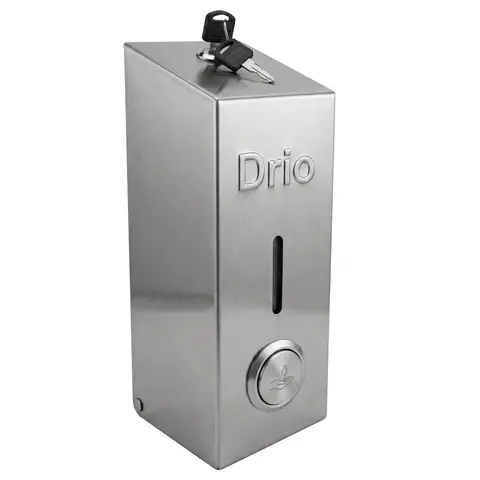 Диспенсер для мыла DRIO Commerical SD55518 нерж.сталь с антипальчиковым покрытием