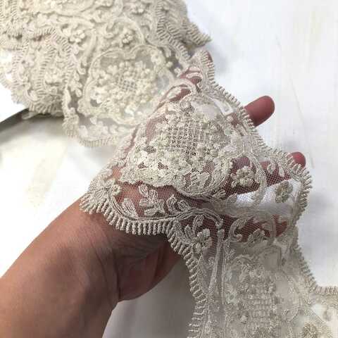 Кружево SAOUDIE 4123A CHANTY BEIGE