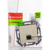 Розетка компьютерная RJ45 категория 5e UTP - Legrand Inspiria - слоновая кость — фото 2