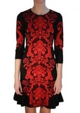 Платье из вискозы ROBERTO CAVALLI