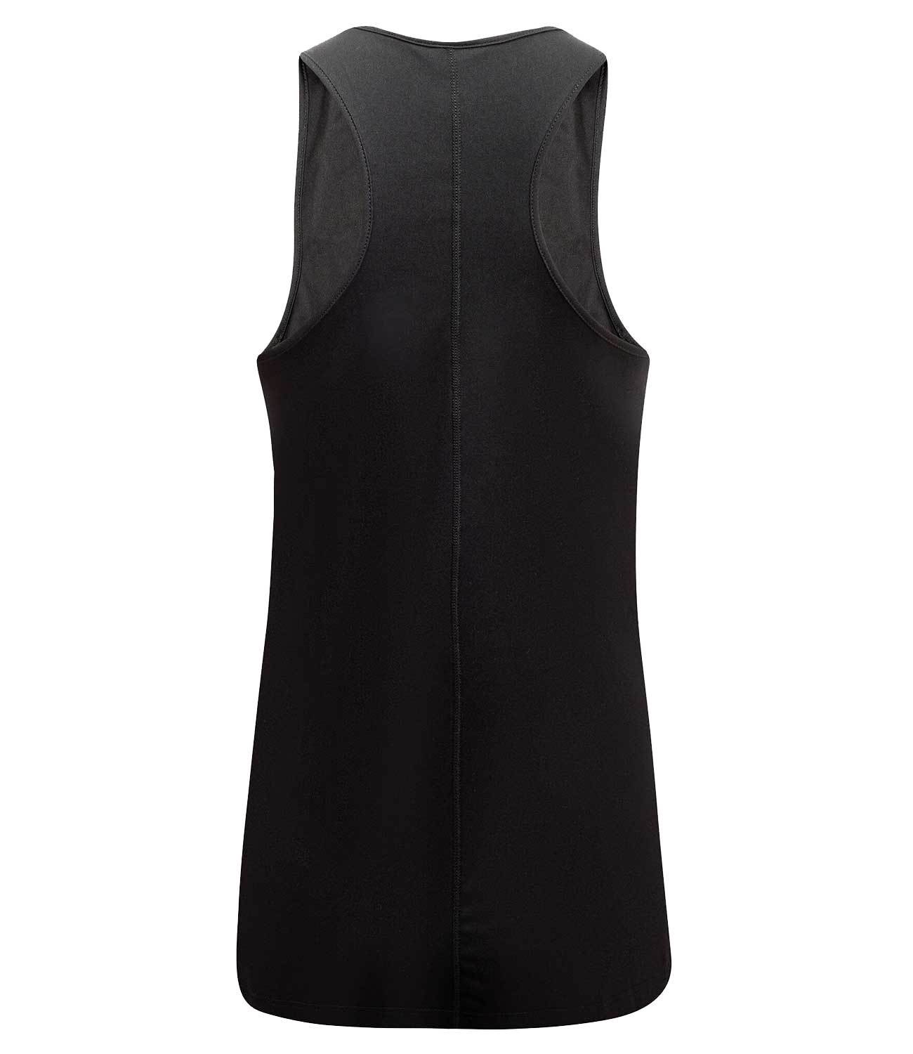 Asics Silver Tank беговая майка женская черная - 2