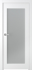 Дверь Кремона 1 / Цвет Эмаль белый / Мателюкс белый каленый / Двери Belwooddoors