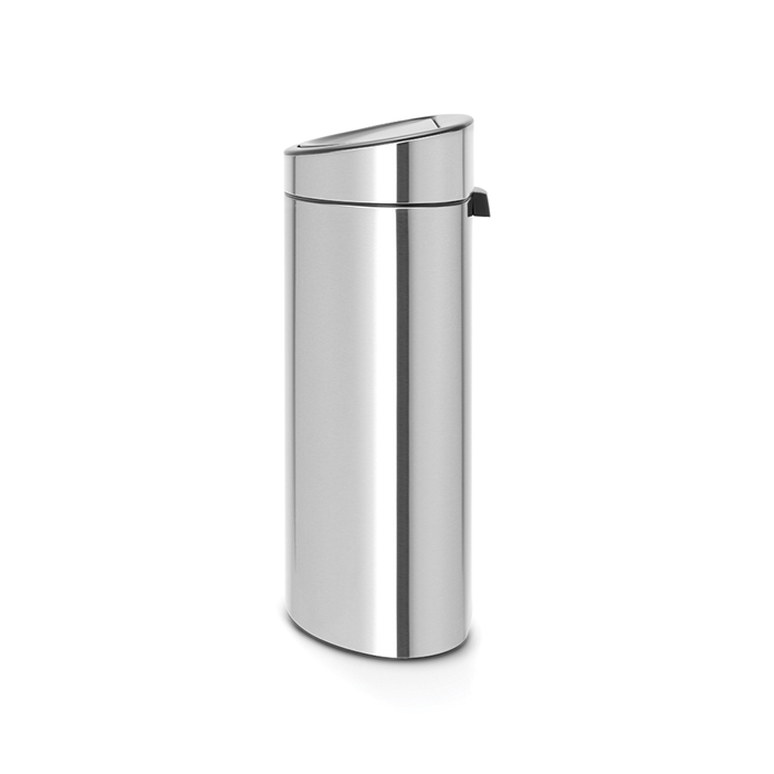 Мусорный бак Touch Bin New (40 л), Стальной матовый с защитой от отпечатков пальцев, арт. 114809 - фото 1