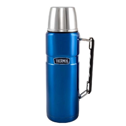 Термос из нержавеющей стали Thermos SK2010 King 1,2 л, синий Термос из нержавеющей стали Thermos SK2010 King 1,2 л, синий