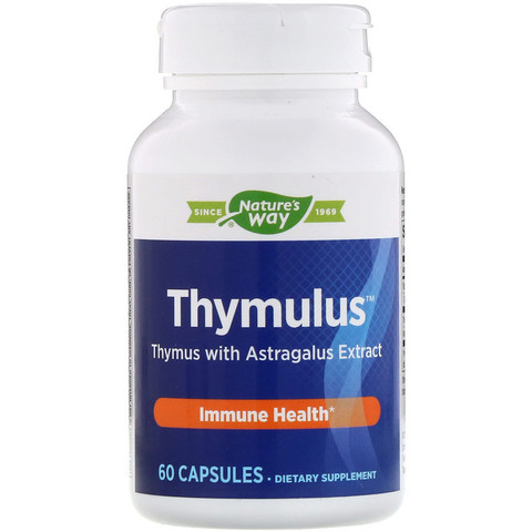 Nature's Way, Thymulus, Immune Health, 60 Capsules