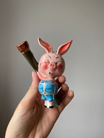 Ёлочная игрушка Пятачок