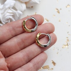 Швензы конго 19 мм, плоские с гранью, биколор, Ш270