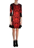 Платье из вискозы ROBERTO CAVALLI