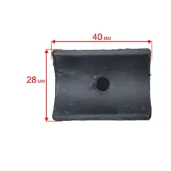 Подушка-опора DDE для мотопомпы PH50, PH50-80, PN51, PTR80 (пластиковая ножка) (34030-00066-00)