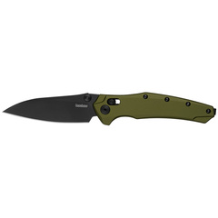 Фото Складной нож Kershaw Bareknuckle DuraLock, сталь MagnaCut, рукоять алюминий, оливковый/черный
