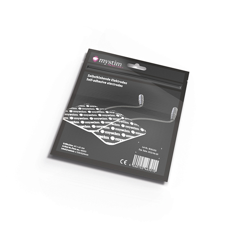 46501 / Mystim e-stim electrodes Электроды 4 шт  40 x 40 mm