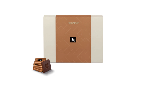 Молочный шоколад Nespresso Milk Chocolate Salted Caramel