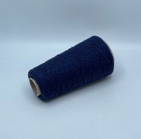 Cariaggi, Frise sof, 480м/100гр, 100% кашемир, Синий меланж(86), 41172