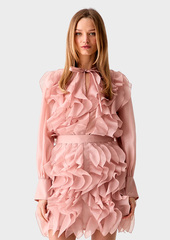 Блуза KARL LAGERFELD Ruffle Blouse