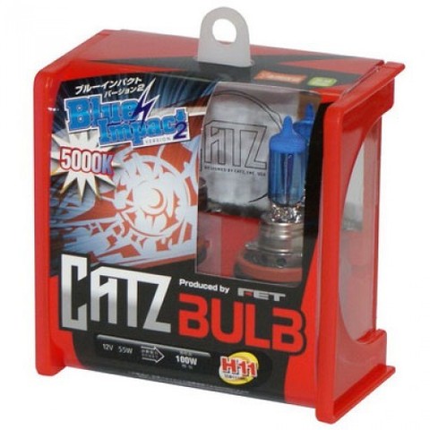 Газонаполненные лампы CATZ H11 CB1110 (5000К) Газонаполненные лампы CATZ H11 CB1110 (5000К)