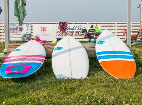 Вейксерф A-Frame Surf Shark 4'8