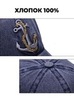 Картинка кепка Skully Wear baseball cap ancor navy - 3