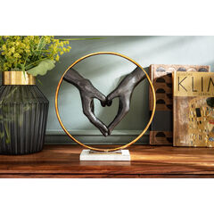 Объект декоративный Elements Heart Hand «Сердце в руках» 33 см