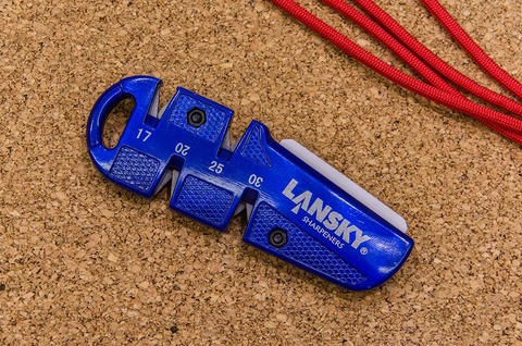 Карманная точилка Lansky QSHARP Quad Sharp карбид/керамика под 4 угла заточки