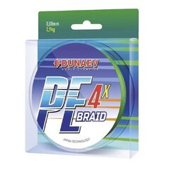 Шнур DUNAEV BRAID PE X4 150m 0.38мм