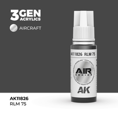 Акриловая краска AK Interactive RLM 75 3GEN AIR, 18мл
