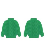 Заглушки для спиц Lotus Yarns Свитер зеленый, 1 пара