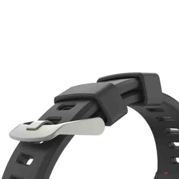 Силиконовый ремешок Wahoo Elemnt Rival Stealth Gray