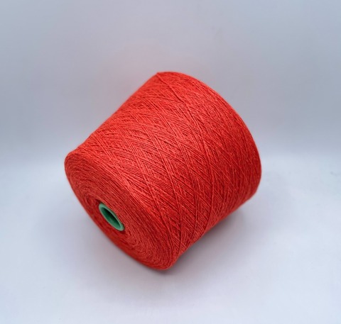FILCOM (пр.Италия), art.Lhasa, 2/11 550м/100 гр. 40% Як, 40%Кашемир 20%Шелк , цвет-Красное помелло(115) арт-33264
