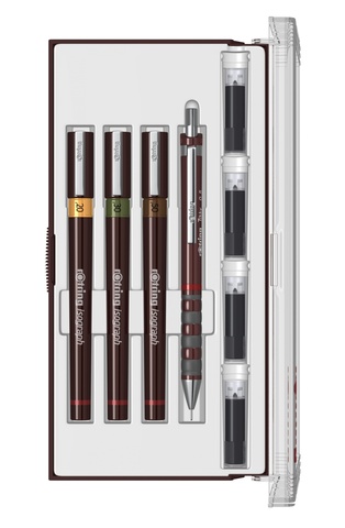 Набор изографов Rotring Junior Set, 0,20 mm / 0,30 mm / 0,50 mm (S0699320)