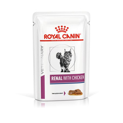 Royal Canin Renal для кошек ,паучи с курицей 85 г(Австрия)