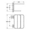 GROHE Selection 41066000 Полотенцедержатель с полкой