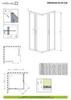Radaway Premium Plus C/D 30463-01-01N Душевой уголок
