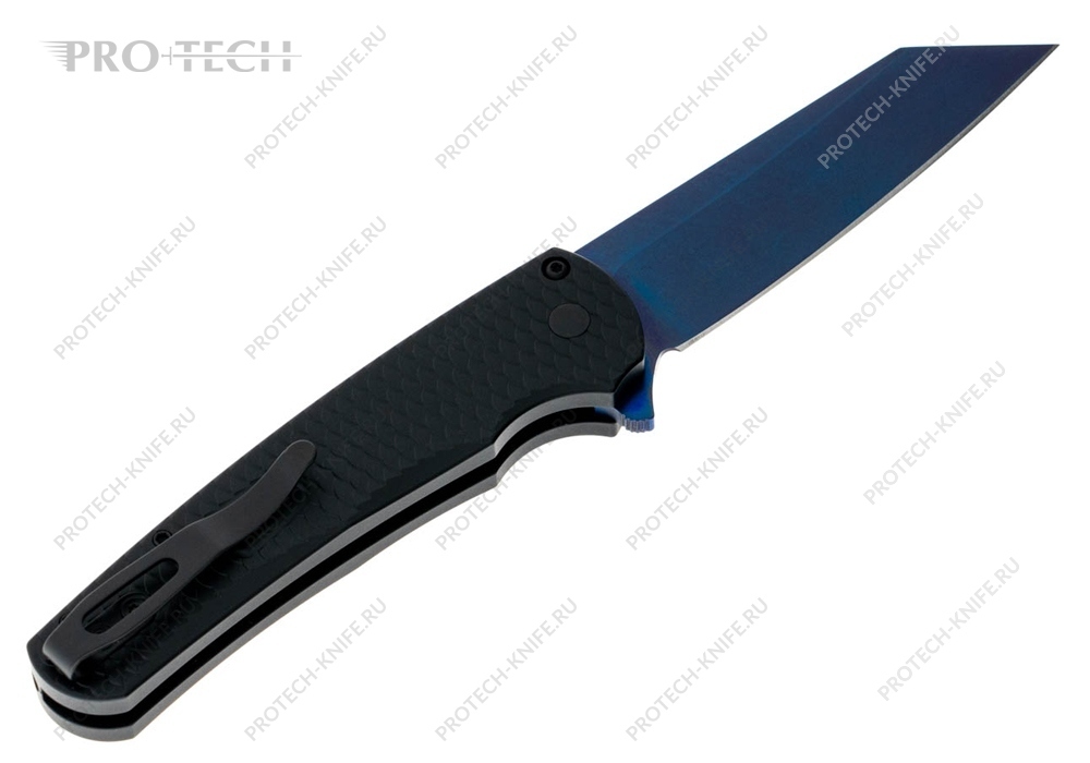 Нож Pro-Tech Malibu Dragon Scale Sapphire 20CV 5236-SB - фотография 